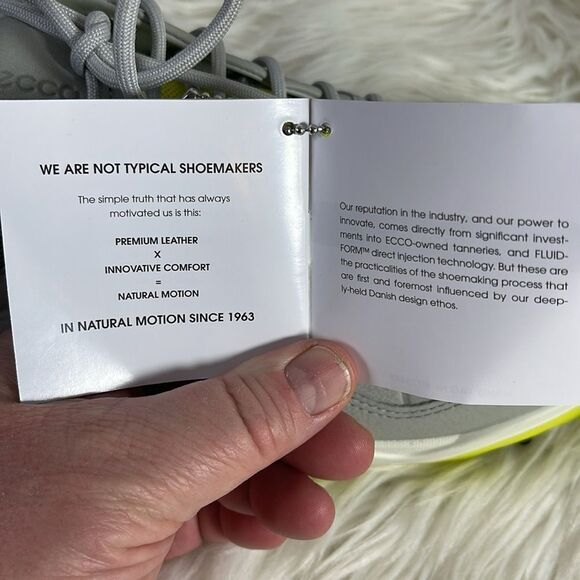 Ecco Concrete Grey Golf Strike 2.0 Golf Shoes NWT NO BOX Sz 10 - Picture 10 of 11